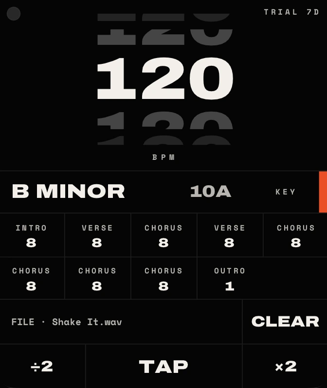 EasyBPM app interface